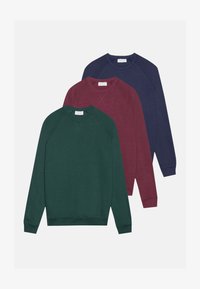 Non selezionato, dark blue/dark green/bordeaux