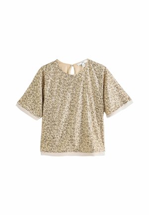 Next, REGULAR FIT - CAPE TOP - Bluse - gold-coloured