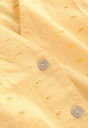 Next REGULAR FIT - BRODERIE - Veste sans manches - yellow