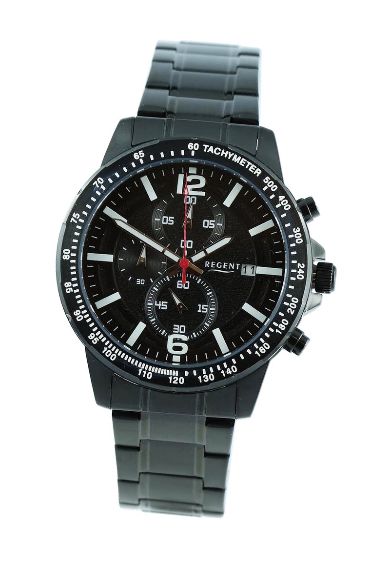 Regent Montre à aiguilles - schwarz