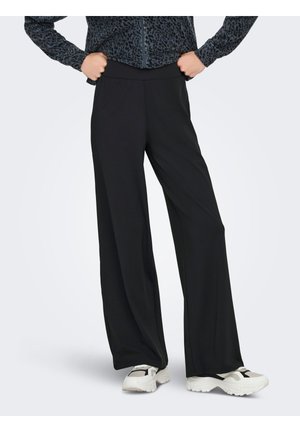 ONPMINA-2 WIDE  - Trousers - black