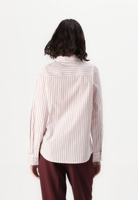 Tommy Hilfiger STRIPE REGULAR SHIRT - Košilová halenka  - pink
