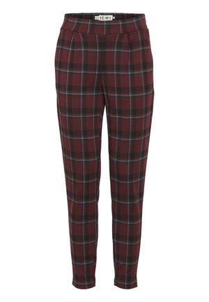 ICHI ICHI IHKATE PANTALON CHECKO - Housut - port royale checko jaquard