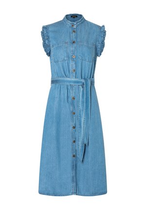 Jeanskleid - middle blue denim
