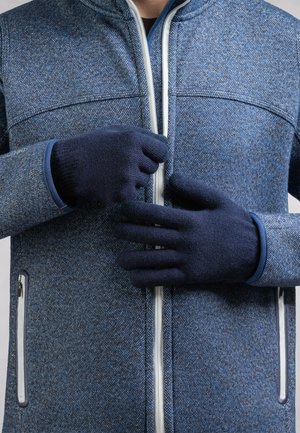 Giesswein, MERINOLUX GLOVES - Fingerhandschuh - dk blau