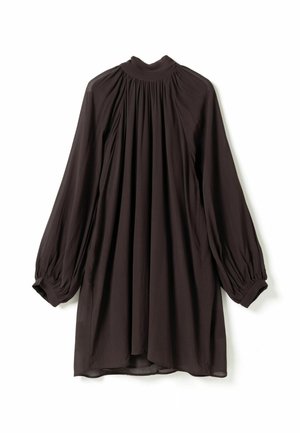 Noella, N-LORENIA DRESS - Vapaa-ajan mekko - chocolate