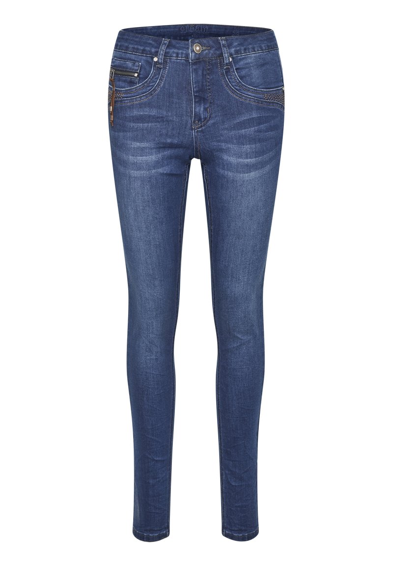Cream Slim fit jeans blauw denim/bluedenim