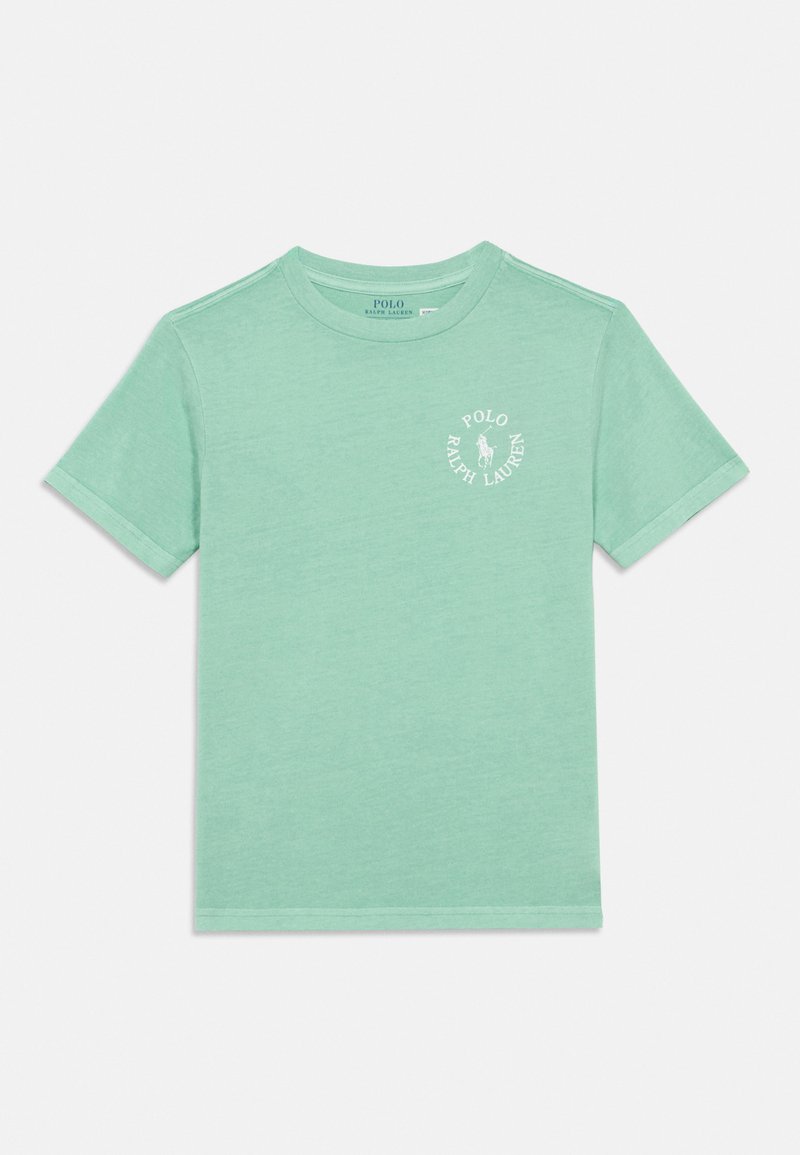Polo Ralph Lauren T-shirt basic groen gemêleerd