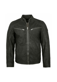 Lederjacken24 Lederjacke - schwarz