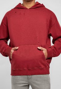 Urban Classics Jersey con capucha - bordeaux