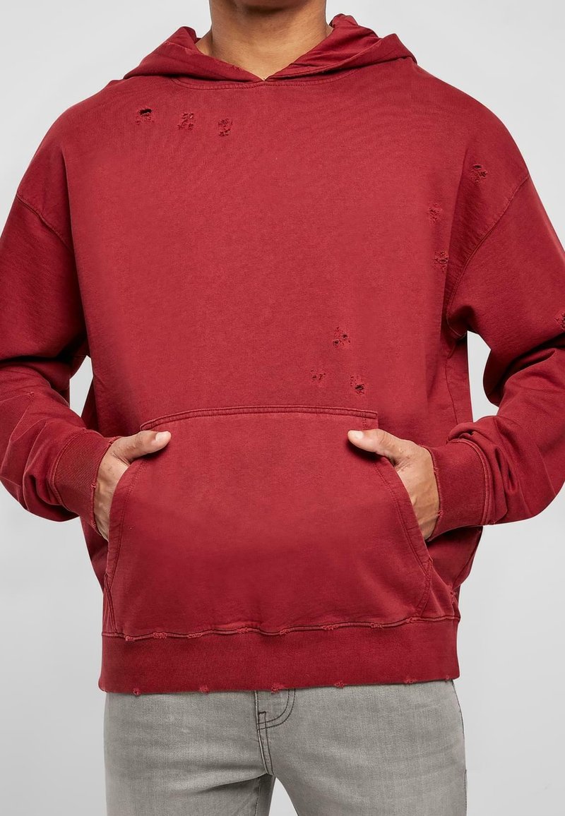 Urban Classics Jersey con capucha - bordeaux