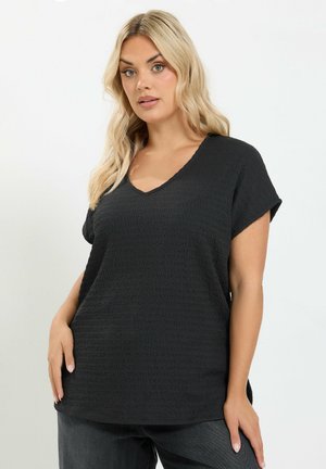 Yours Clothing, PLUS SIZE T-SHIRTS - Blouse - black