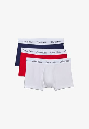Calvin Klein Underwear, 3 PACK - Kitsad bokserid - white/red ginger