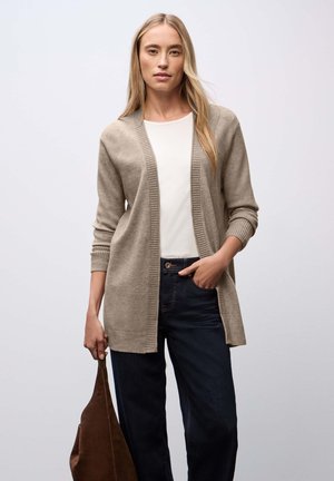 MIT ROLLKANTE - Gilet - beige