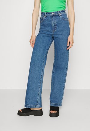 Straight leg jeans - blue denim