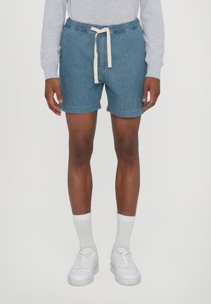 RESORT - Denim shorts - light blue