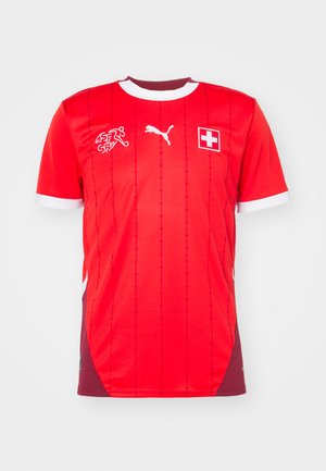 Puma SWITZERLAND FPF STADIUM HOME JERSEY - Futballmez - red