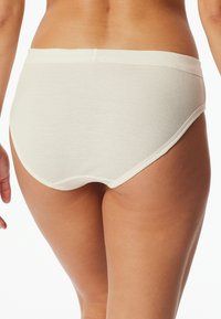 Schiesser FEINRIPP - REVIVAL PAULA 2 PACK - Slip - black and white