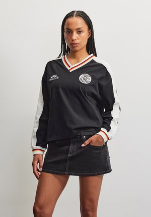 Pegador STUTTGART LONGSLEEVE - Μπλούζα με μακριά μανίκια - washed black