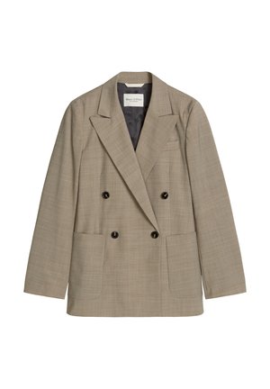 Marc O'Polo, Blazer - stone taupe melange