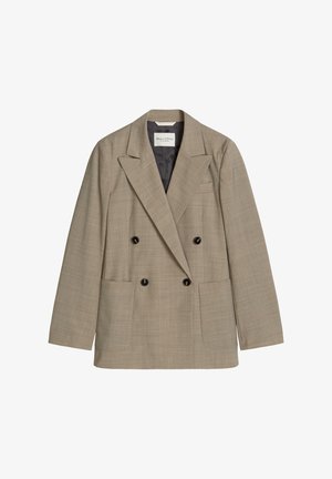 Marc O'Polo, Blazer - stone taupe melange