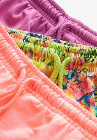 Next 3 PACK - REGULAR FIT - Pantalon de survêtement - multi purple coral pink marble print