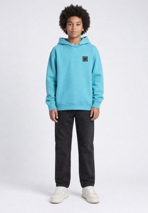 Petrol Industries, RELAXED HOODED SWEATER MILLRUN - Hoodie - iron blue