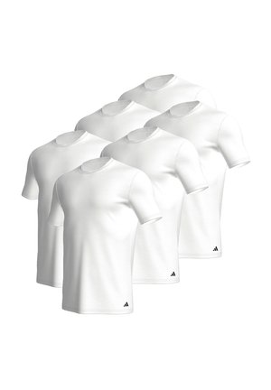 CREW NECK RUND AUSSCHNITT 6ER PACK - Unterhemd/-shirt - white
