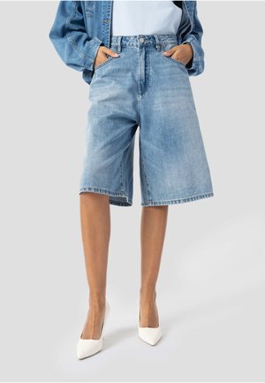 JUDY - Jeans Shorts - steel blue