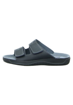 BEN - Pantolette flach - schwarz