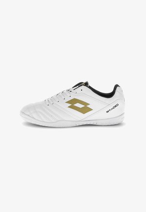 Lotto, STADIO 705 ID UNISEX - Saalijalgpalli saapad - all white light platino