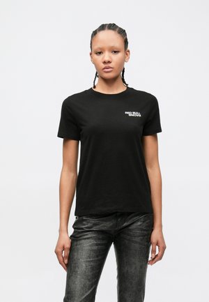 REFLECT LOGO TEE - T-shirts - black