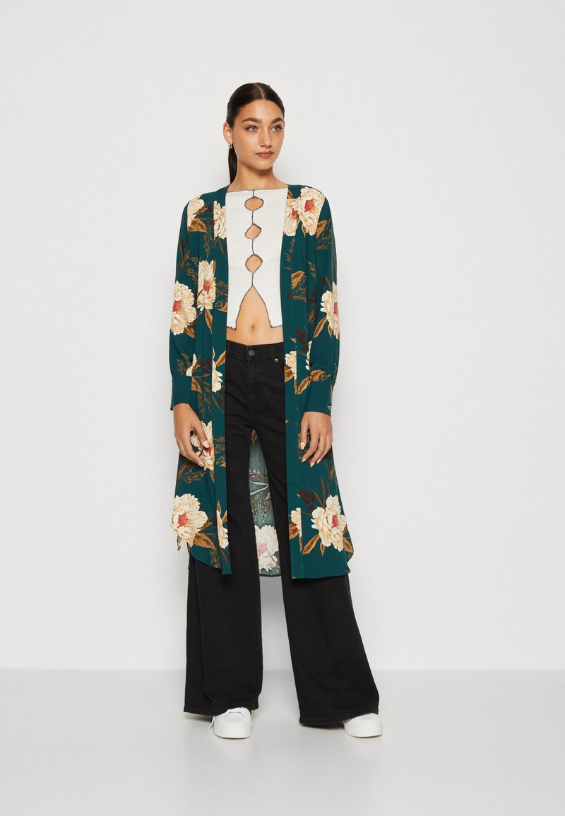 Vero Moda - VMEASY LONG KIMONO - Suvejakk - pondarosa camille, Suurenda