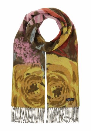 FLORAL CASMINK - Bufanda - chartreuse
