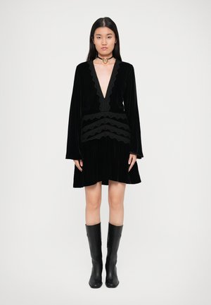 ROBE - Vestido de cóctel - black