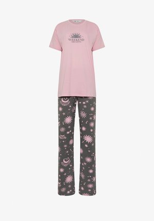 Long Tall Sally, TALL PYJAMAS SET - Nachtwäsche Set - pink