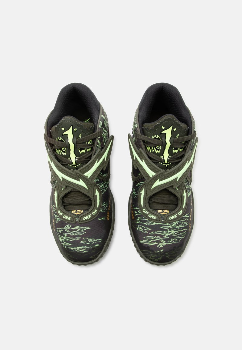 Puma MB.05 CAMO - Basketbalové boty - dark olive/fizzy light/black