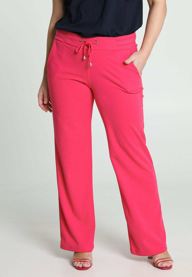 Cassis UNI AVEC CORDON - Trousers - fushia/neon pink - Zalando