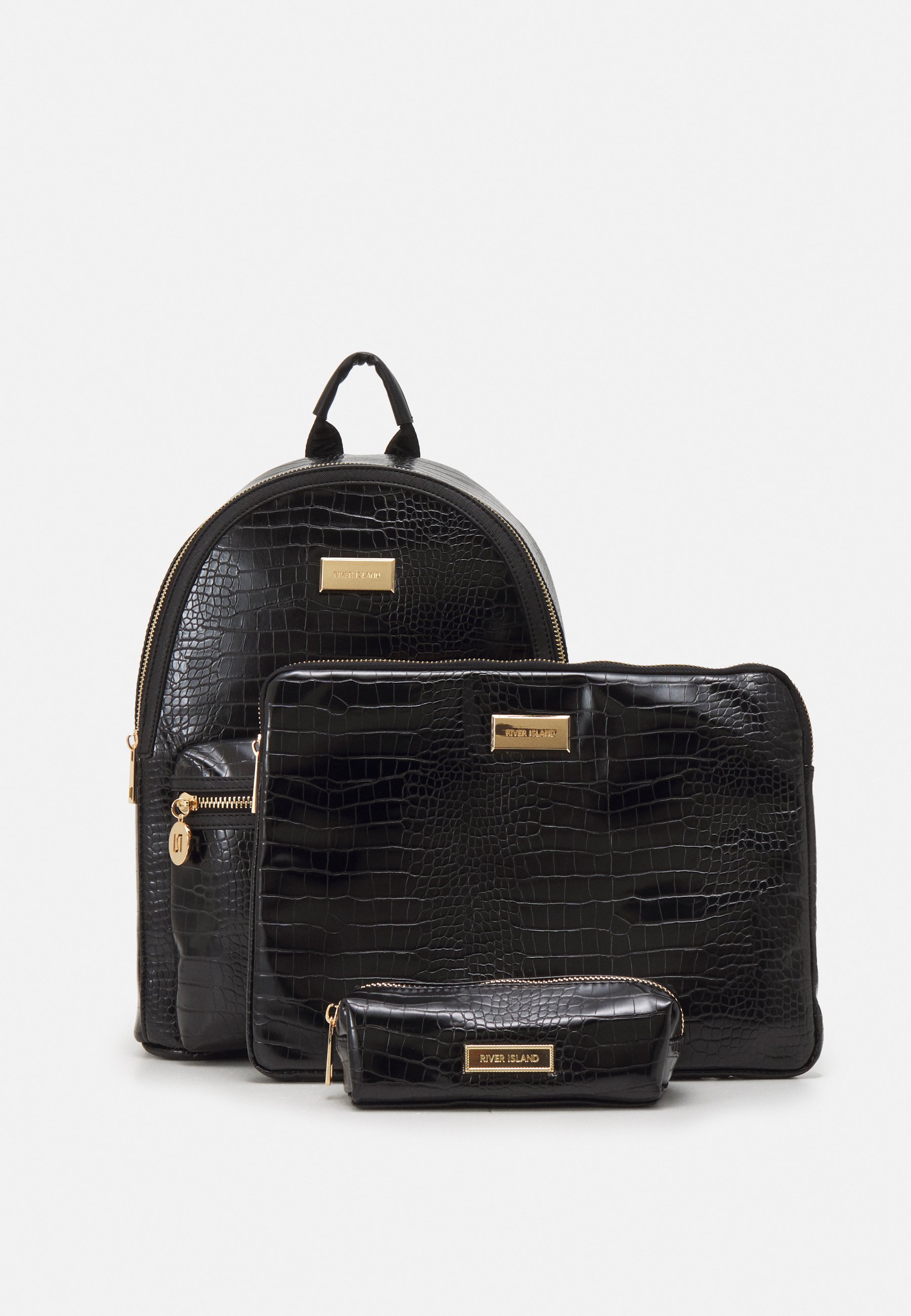 River Island SET - Mochila - black/negro - Zalando.es