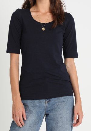 OPUS, T-shirt basic - dark blue