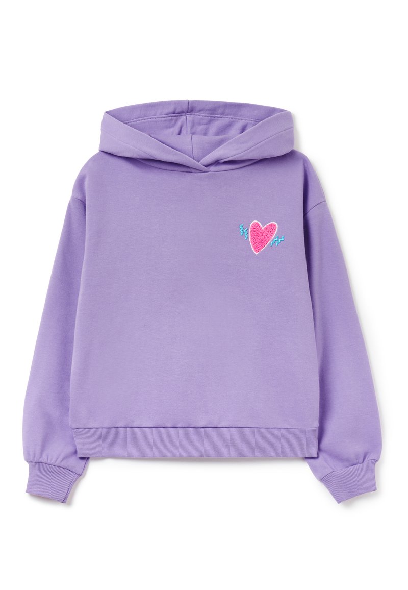 OVS - WITH PRINTED LETTERING - Hoodie - lilac, Vergroten