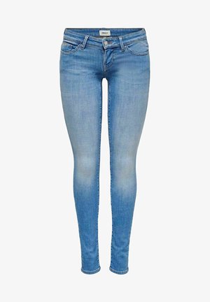 Vaqueros pitillo - light medium blue denim