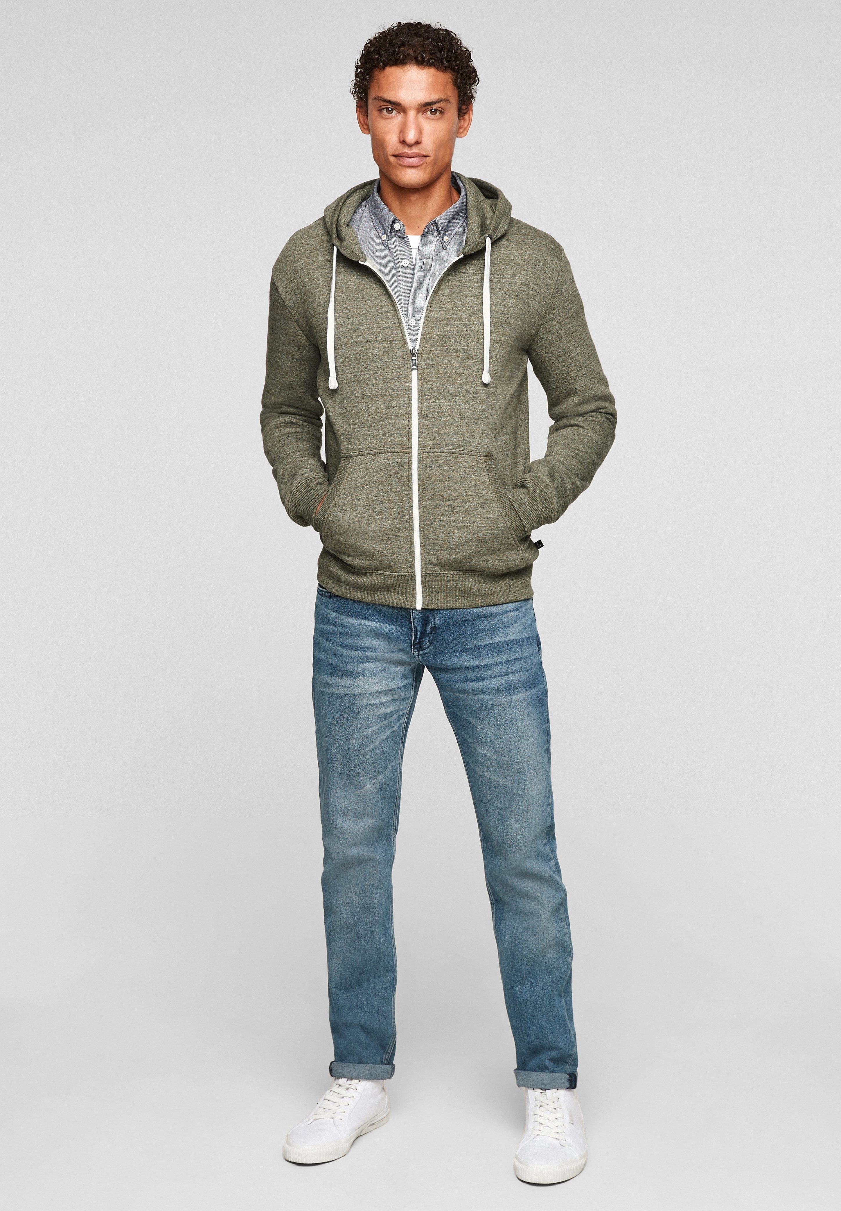 Homme Sweat à capuche zippé Homme Sweat à capuche zippé