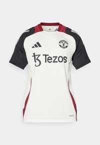 MANCHESTER UNITED TIRO 24 - Fotbalový dres - off white/black