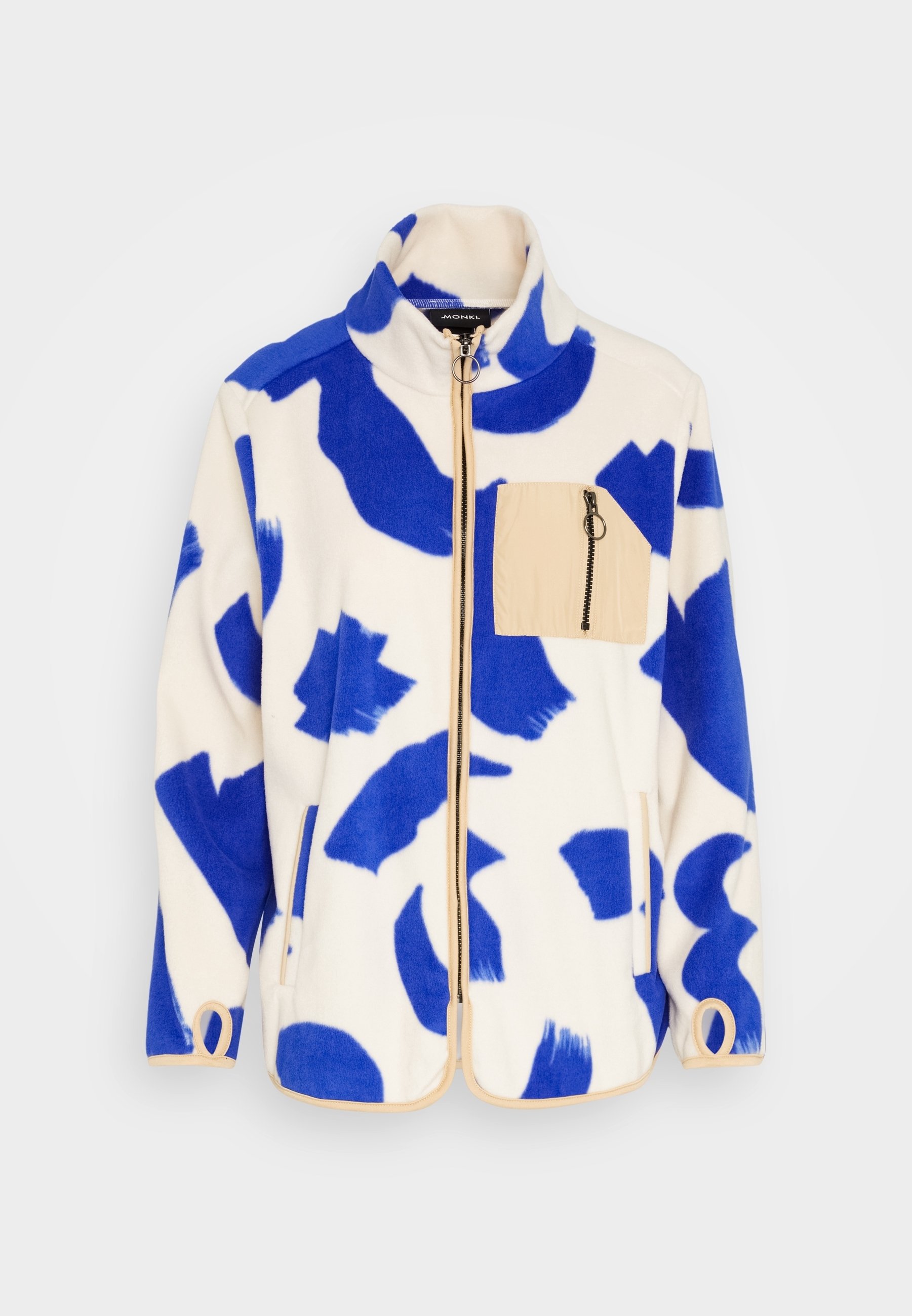 Monki Fleece jacket - off-white - (Pre-owned) - Zalando