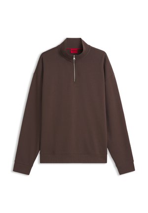HUGO, DURTY - Sweatshirt - brown overflow