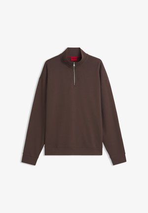 HUGO, DURTY - Sweatshirt - brown overflow