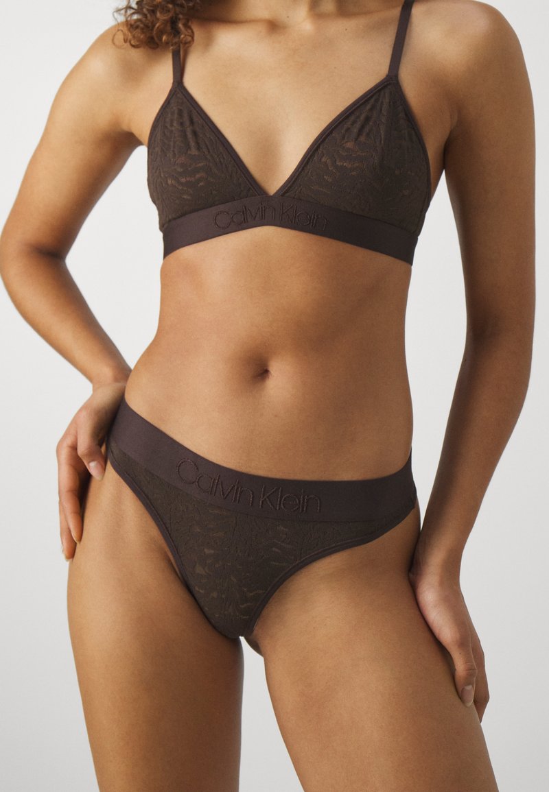 Calvin Klein Underwear THONG INTRINSIC - String - woodland