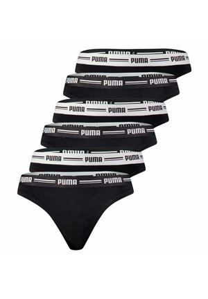 SOFT GUMMIBUND LOGO 6ER PACK - String - schwarz