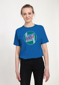 Henry Tiger CASTROL MOTOR OIL - Camiseta estampada - royal blue